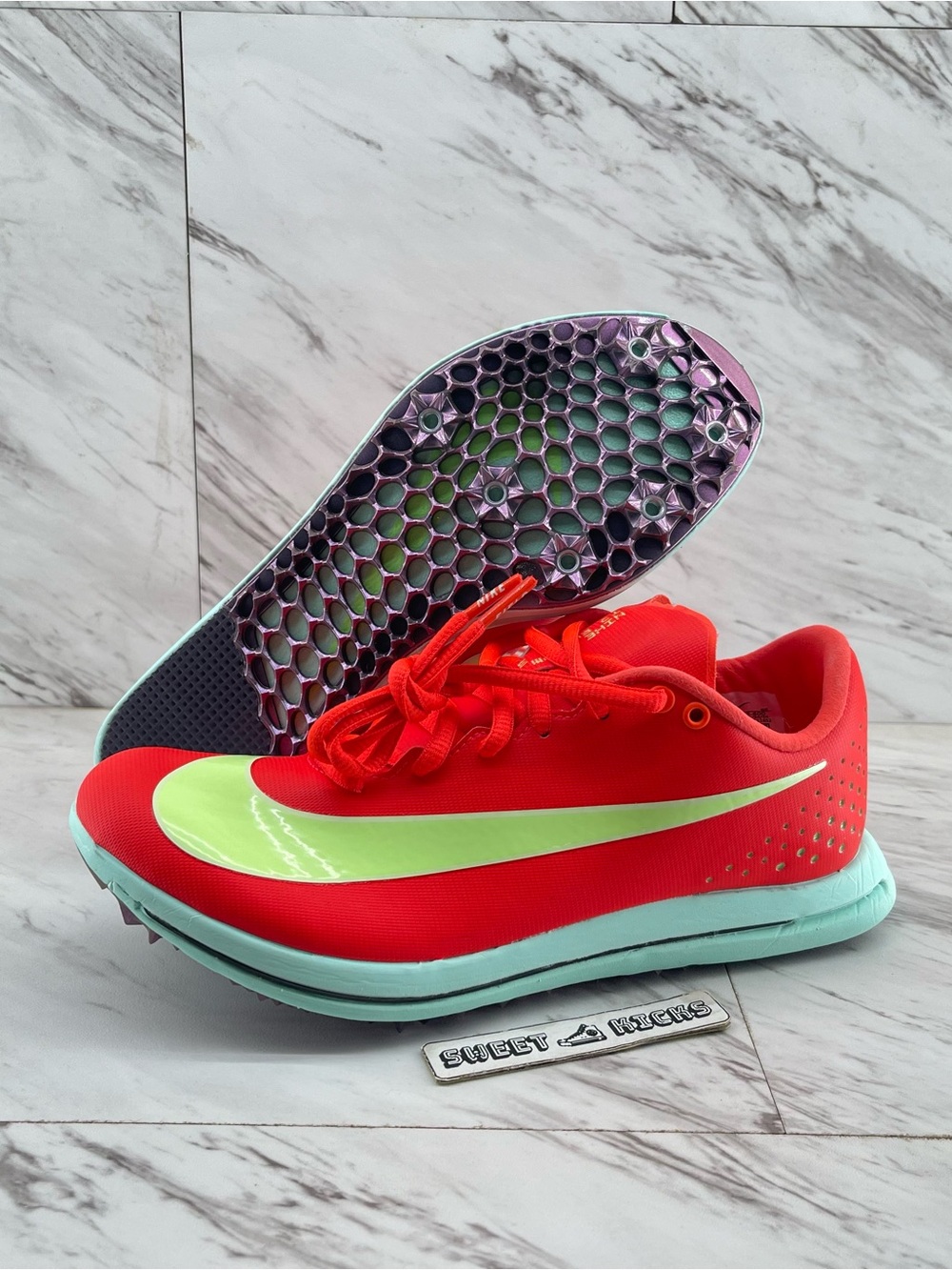 Nike Triple Jump Elite 3 Bright Crimson Lime Blast